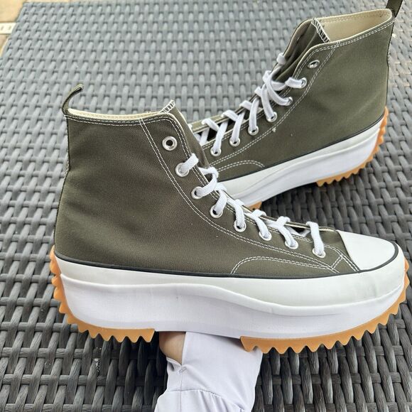 Converse Run Star Hike High Cargo Khaki Men\'s Shoes 171667C Size 11.5 main image 4